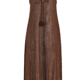 SITANO Dress Sorrento Dress - Aria Crochet in Brown