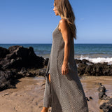 SITANO Dress Sorrento Dress - Black and Cream