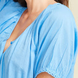 SITANO Dress Verano Dress - Capri Blue