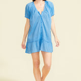 SITANO Dress Capri Blue / XS Verano Dress - Capri Blue