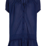 SITANO Dress Verano Dress - Navy Blue