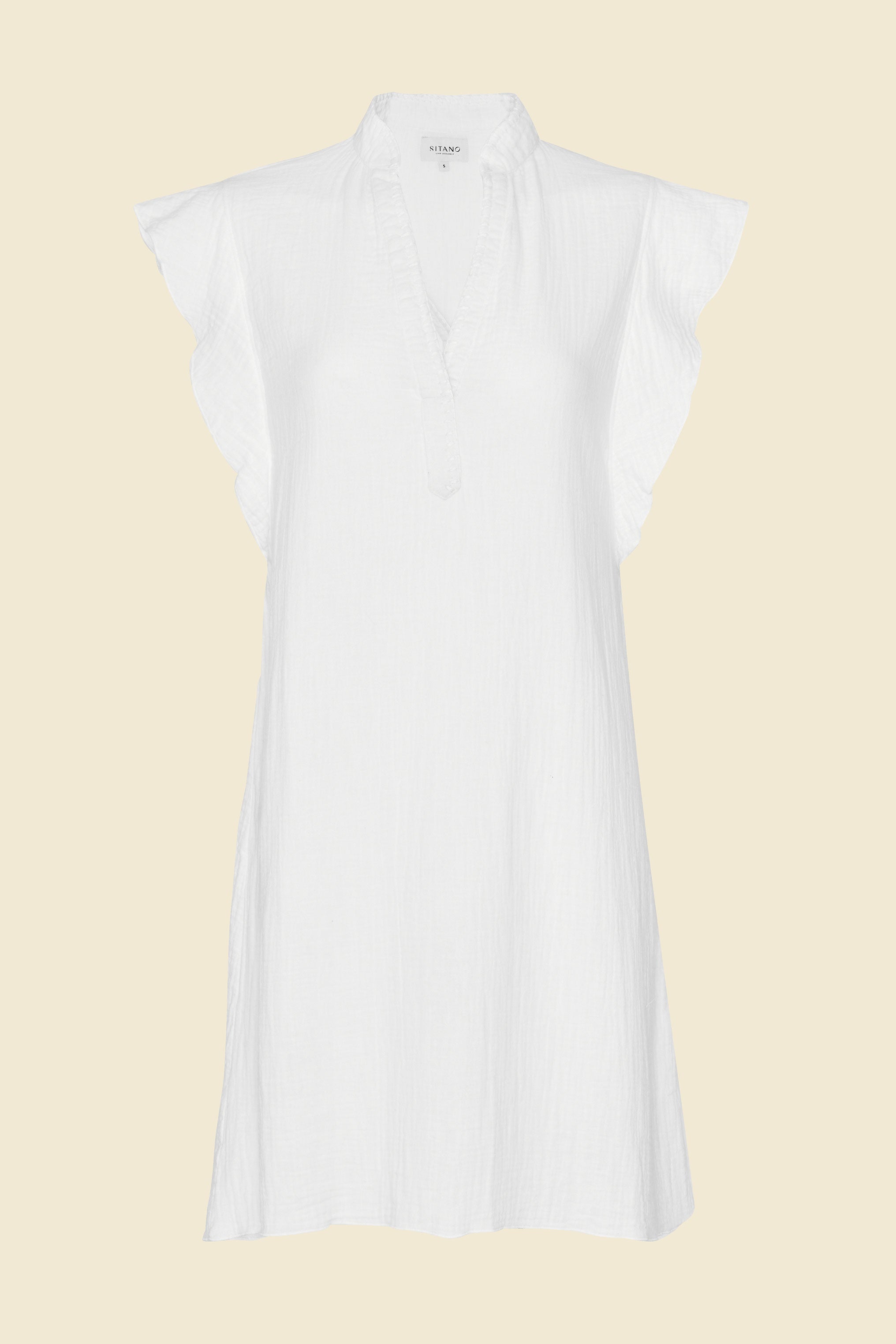 SITANO Dresses Como Dress - White