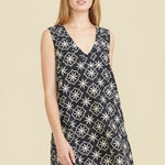 SITANO Dresses Sitano x SimkinStyle Natalia Dress - Black/Cream