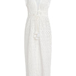 SITANO Fontelina Dress - Lucca Eyelet White