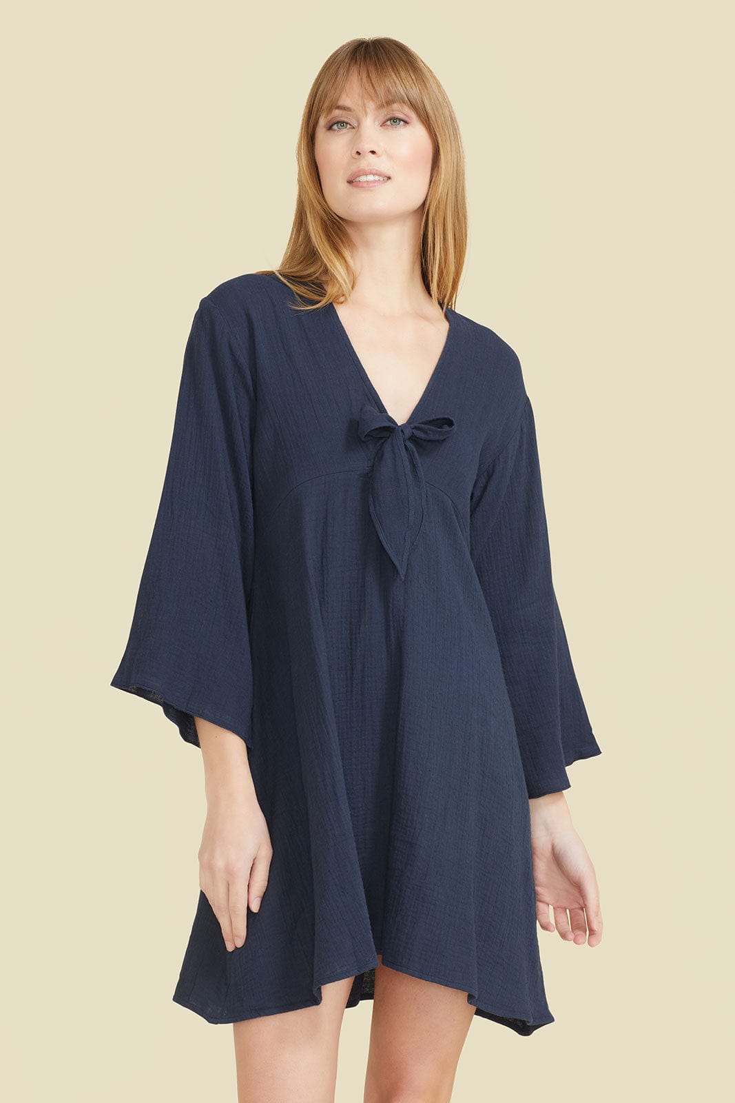 SITANO Gemma Dress - Navy