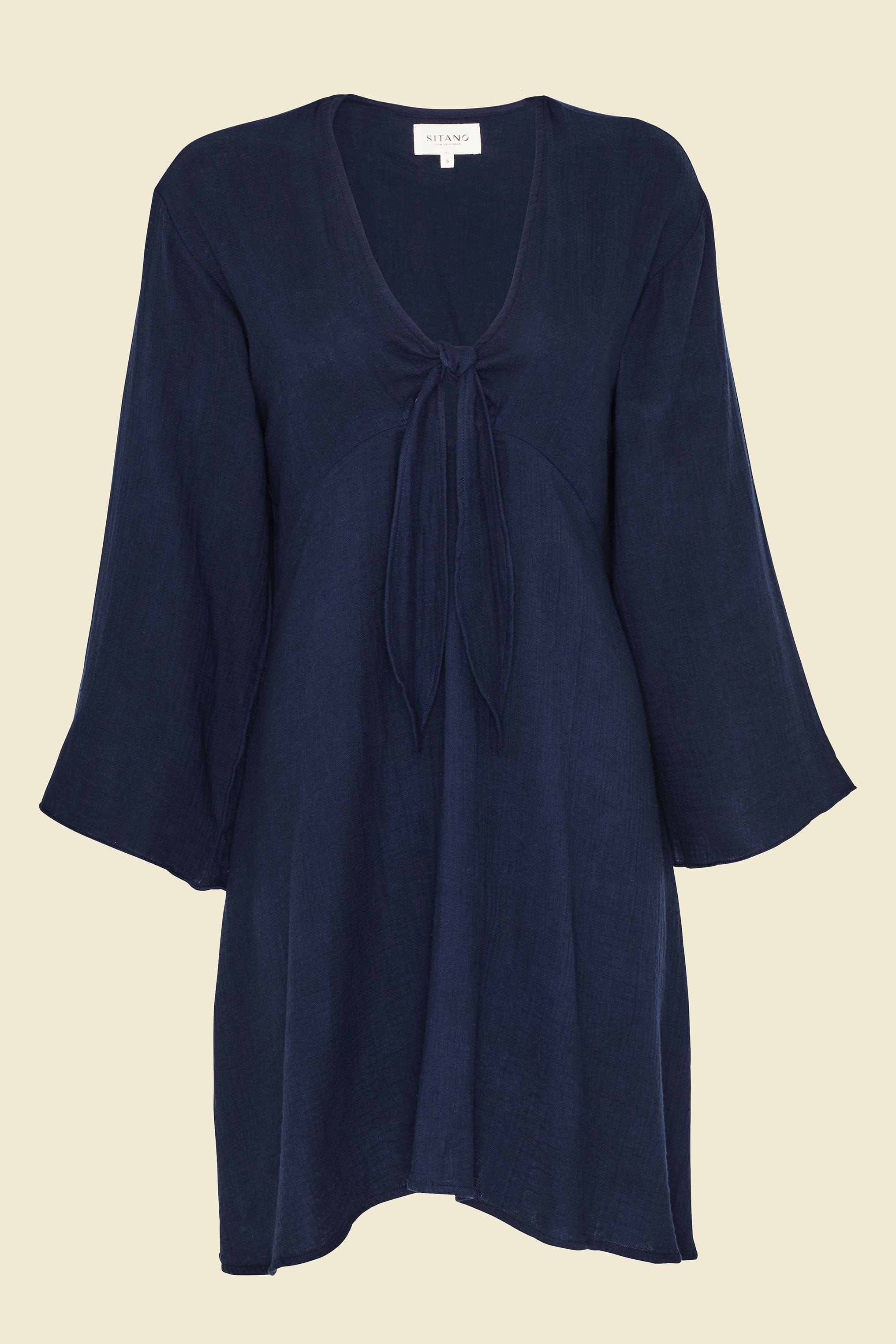 SITANO Gemma Dress - Navy