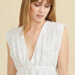 SITANO Starry White Eyelet / XS Ravello Dress - Starry White