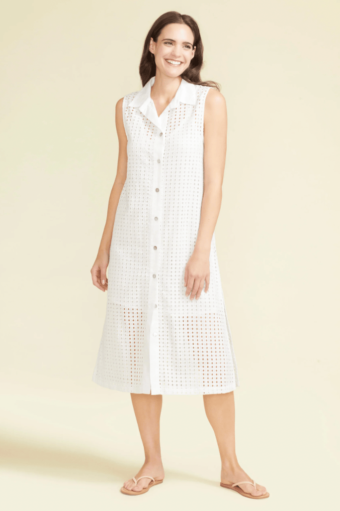 SITANO Sofia Dress - White