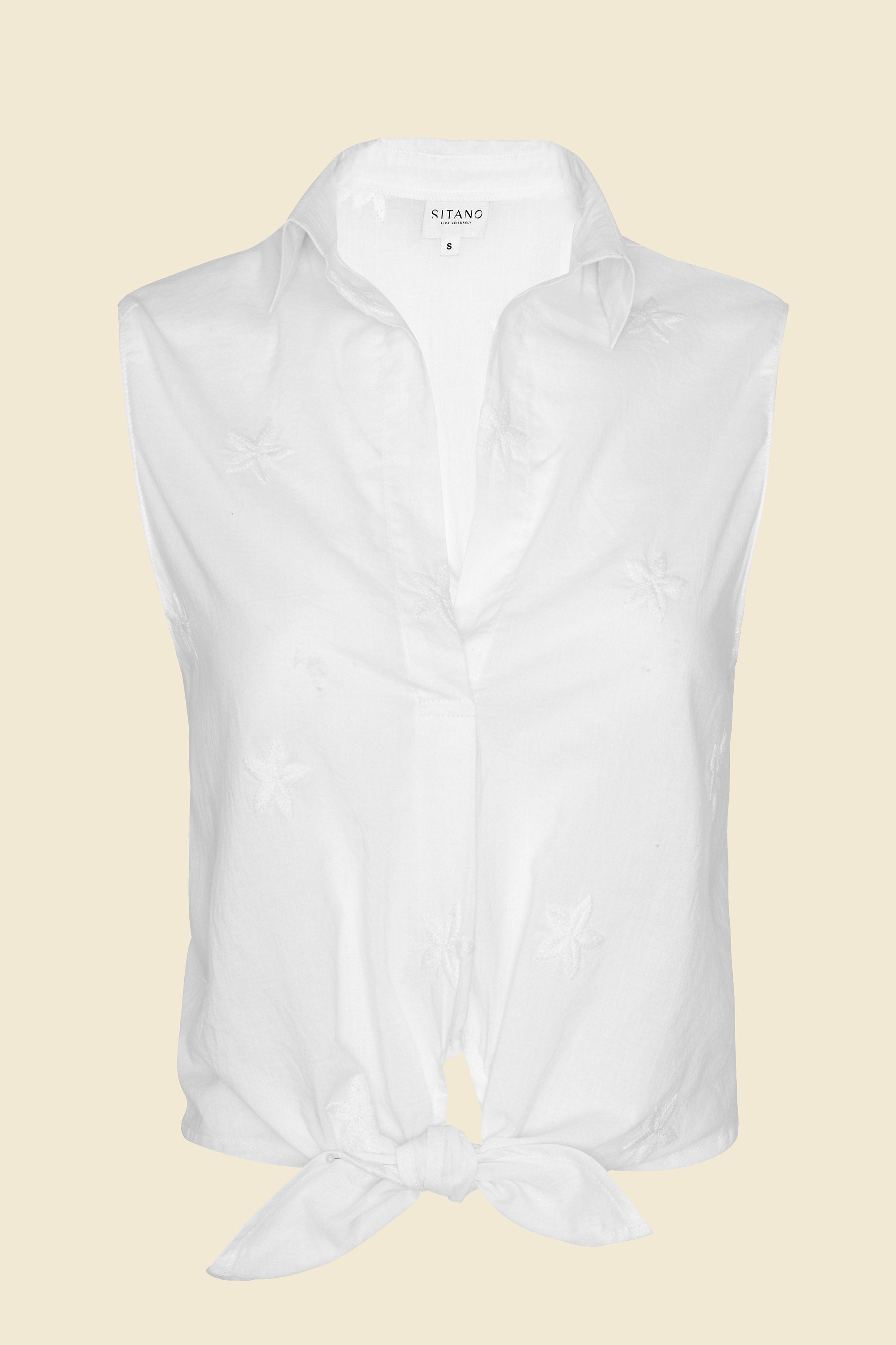 SITANO Sole Shirt - White Stars