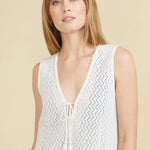 SITANO Sorrento Dress - White Crochet (Pre-order)