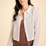 SITANO sweater White / XS Dinner Sweater - White