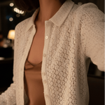 SITANO sweater Dinner Sweater - White