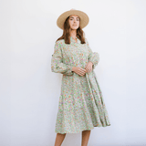 Sunshine Tienda® Dresses Key Lime Flower Anna Dress