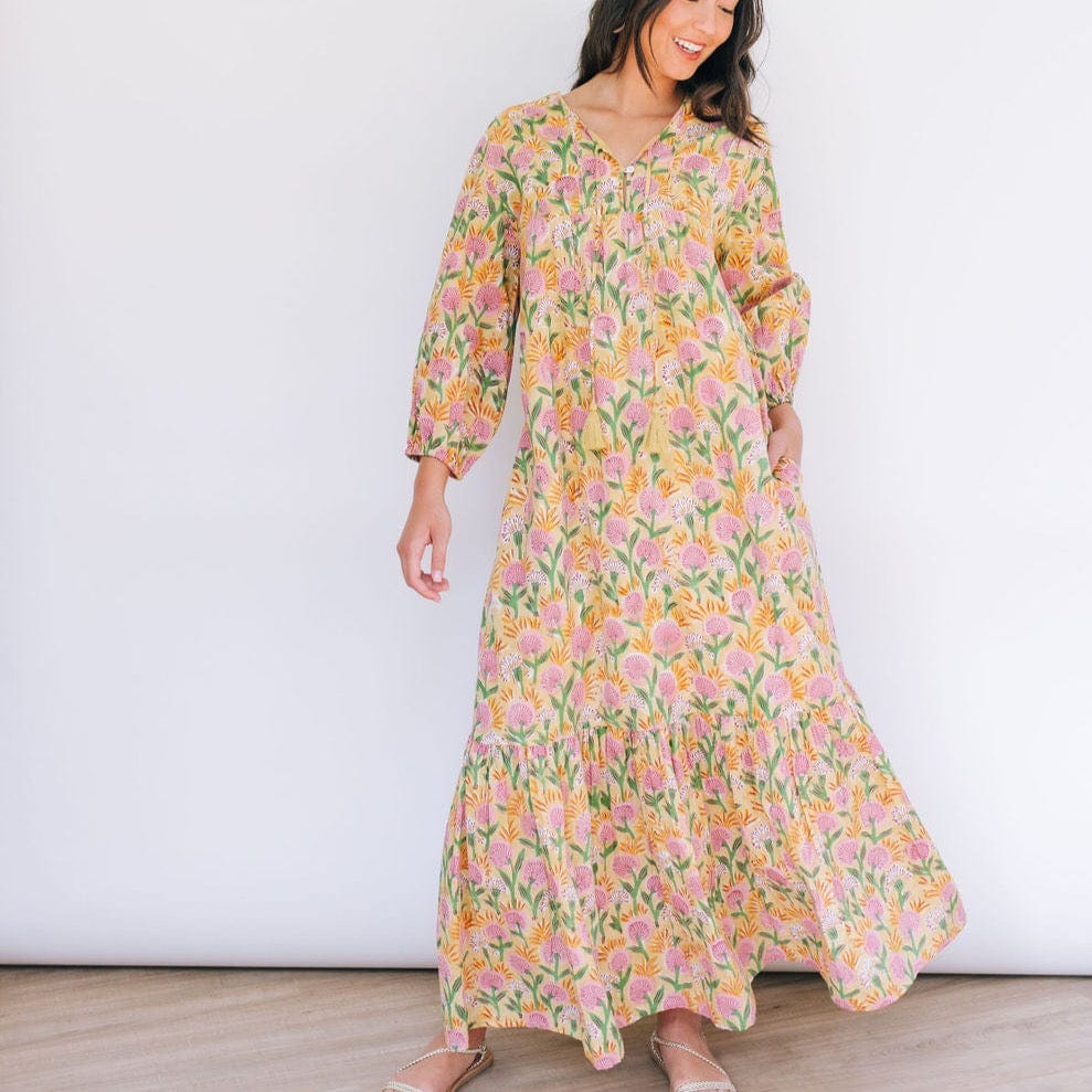 Sunshine Tienda® Dresses Marigold Copa Dress