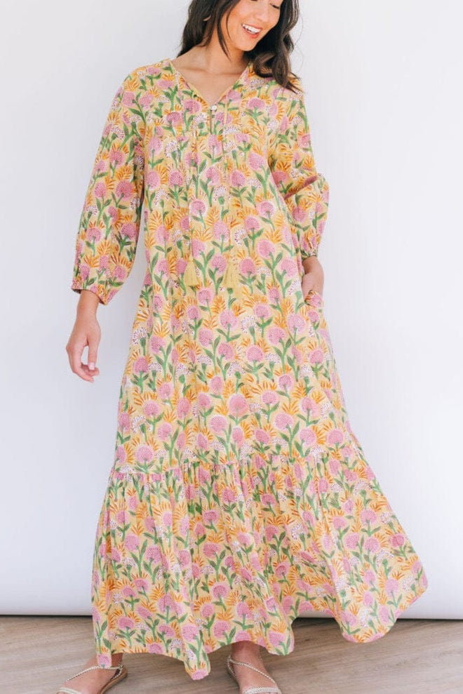 Sunshine Tienda® Dresses Marigold Copa Dress