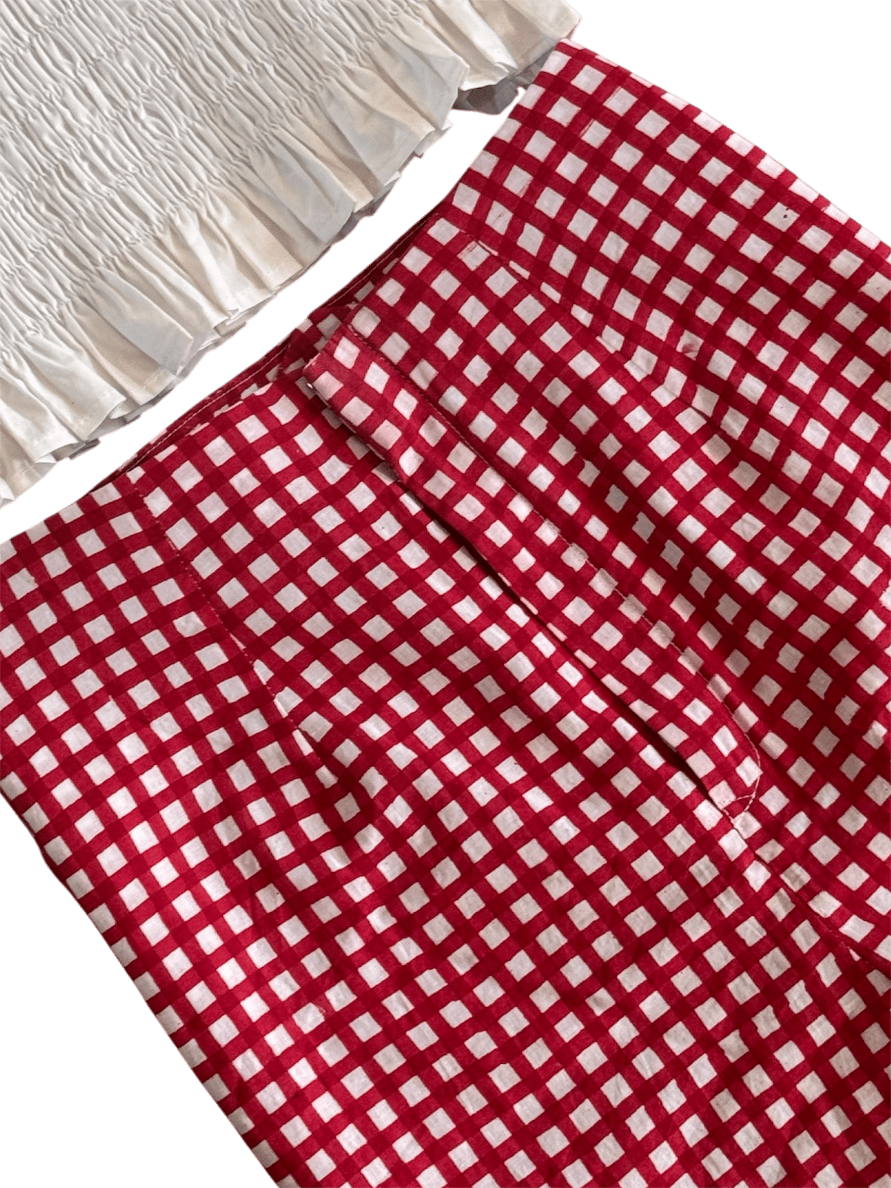 The Malabar Collective Pant The Picnic Pant - Red