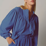 The Shirt Color Core Long Sleeve Shirts Cornflower Blue / XXS The Logan Shirt