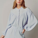 The Shirt Color Core Long Sleeve Shirts Sky / XXS The Logan Shirt