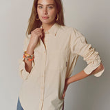 The Shirt Color Core Long Sleeve Shirts The Super Relaxed Boyfriend in Cotton