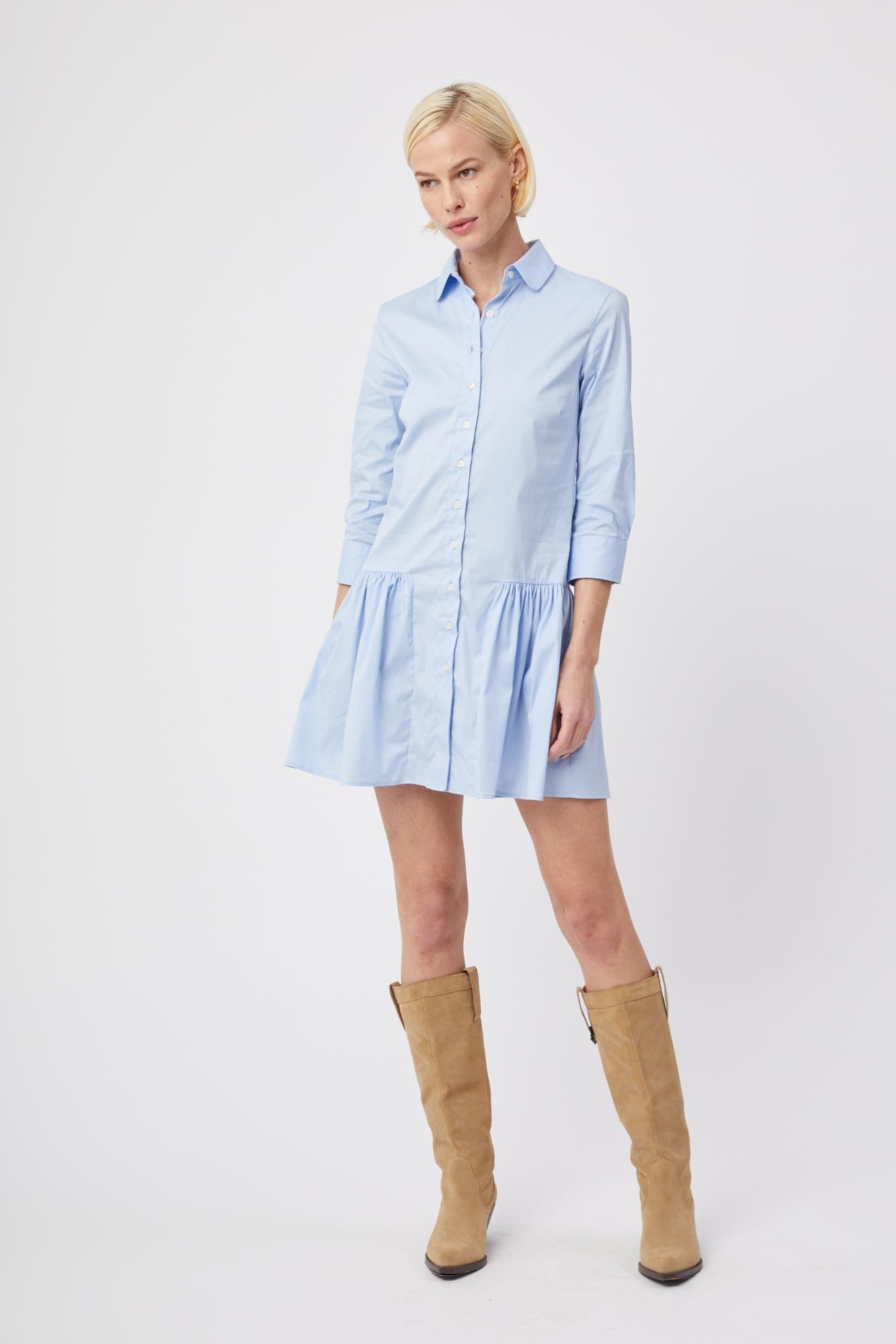 The Shirt Dresses The Drop Waist Shirt Dress