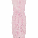 The Shirt Dresses The Sleeveless Wrap Front Dress