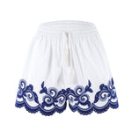 The Shirt Shorts Navy Detail / XS The Hannah Short