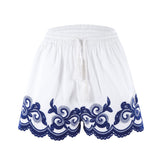 The Shirt Shorts Navy Detail / XS The Hannah Short