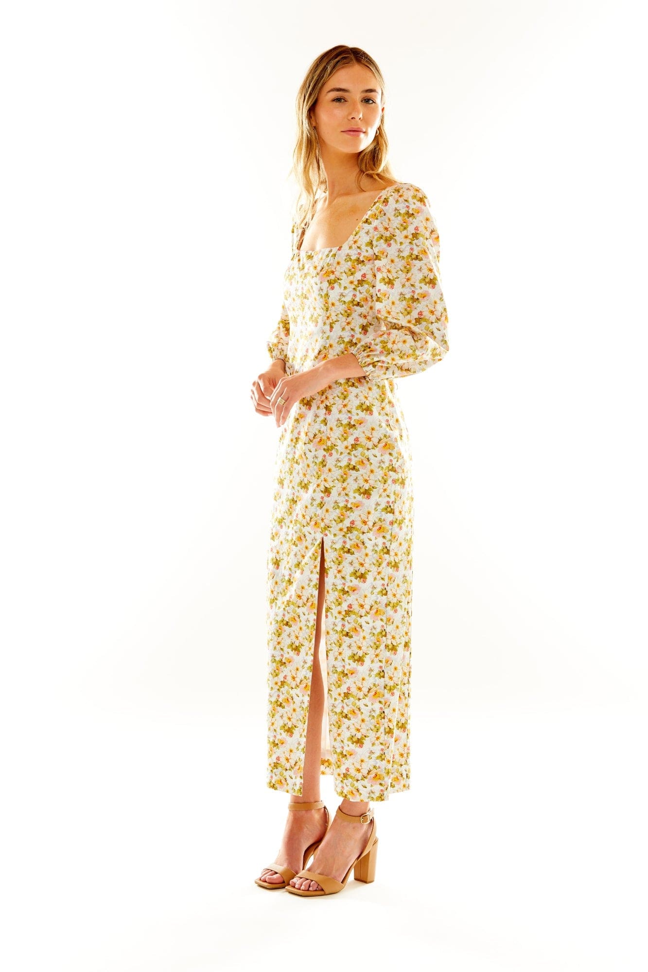 Willard Road Dress The Alexandra Dress in Spring Floral