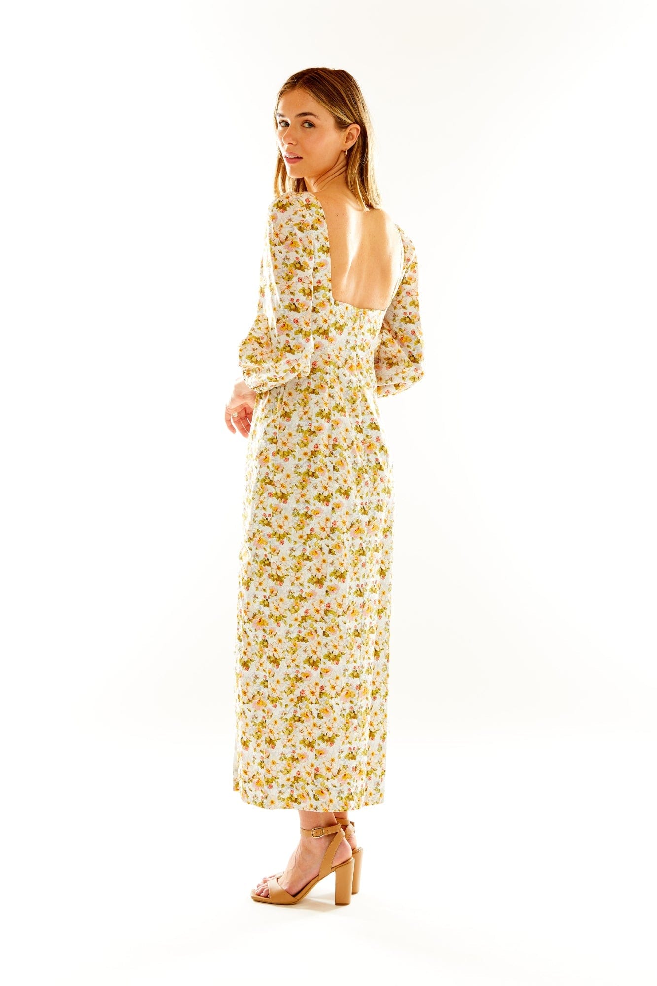 Willard Road Dress The Alexandra Dress in Spring Floral