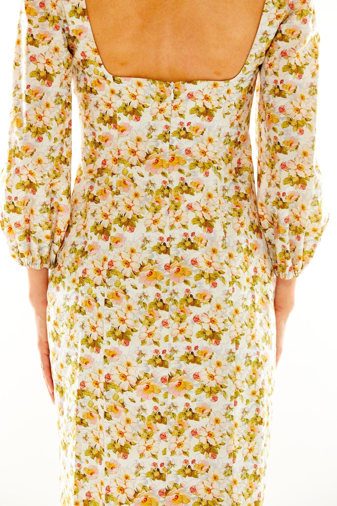 Willard Road Dress The Alexandra Dress in Spring Floral