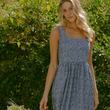 Willard Road Dress The Mary Alex Dress in Indigo Poppy