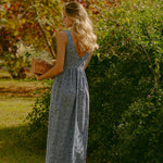 Willard Road Dress The Mary Alex Dress in Indigo Poppy