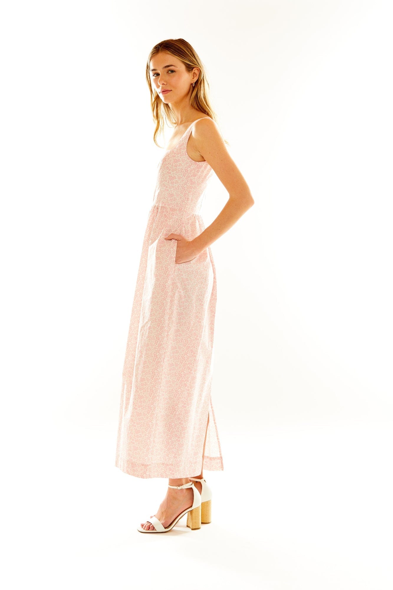 Willard Road Dress The Mary Alex Dress in Primrose Pink