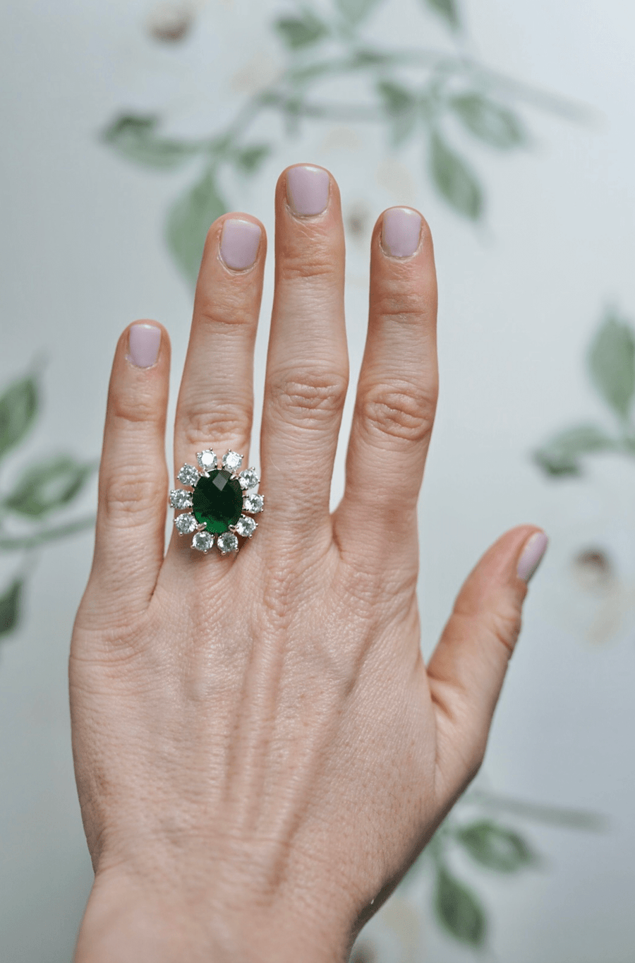 Emerald Green Ring