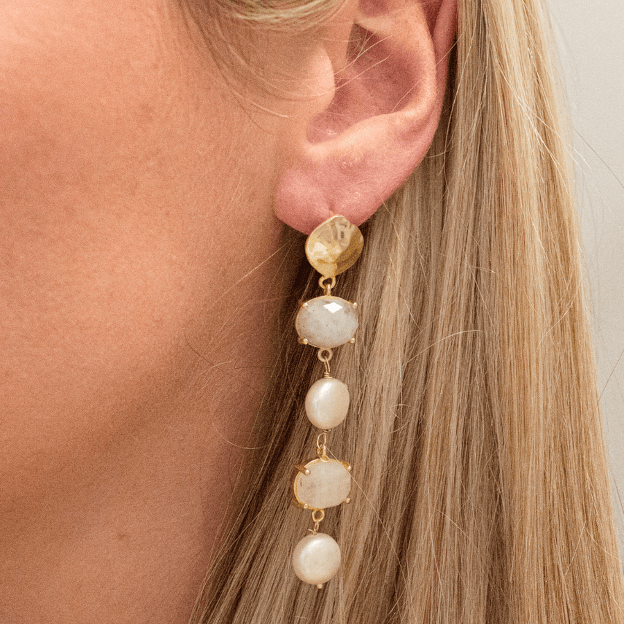 Mimi Earring | Moonstone