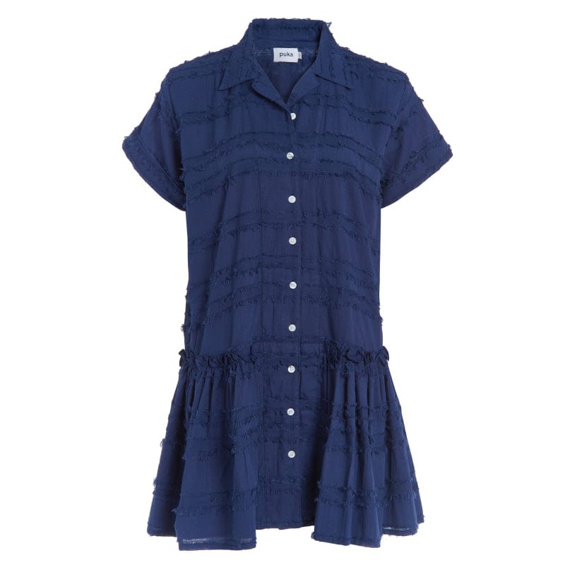 Navy Blue Button-up dress preppy dresses for the summer, coastal grandmother style, nantucket style, flowy cotton dress, vacation outfit ideas for women 2022